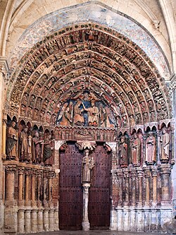 Pórtico de la Majestad de la colegiata de Toro