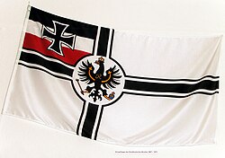 Bandera de guerra de la Confederación Alemana del Norte