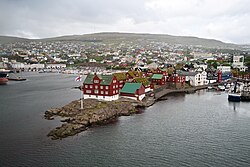 Vista panorámica de Tórshavn