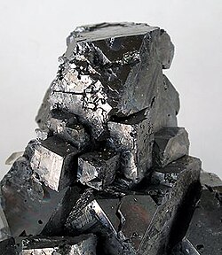 Muestra de mineral de galena