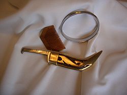 Artículos de fe del sijismo: kanga, kara y kirpan