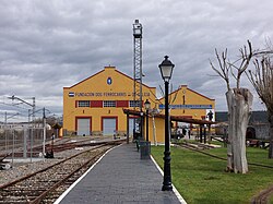 Instalaciones del Museo del Ferrocarril de Galicia