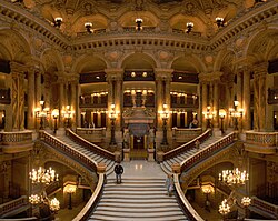 Grand Escalier de la Ópera Garnier