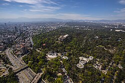 Vista urbana de la Ciudad de México