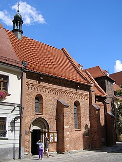 Iglesia de San Gil en Breslavia, construida entre 1241 y 1242