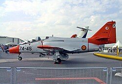 EADS CASA C-101 con la Cruz de San Andrés