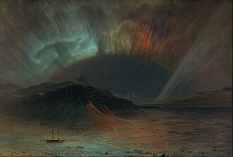 Aurora boreal (1865), obra de Frederic Edwin Church