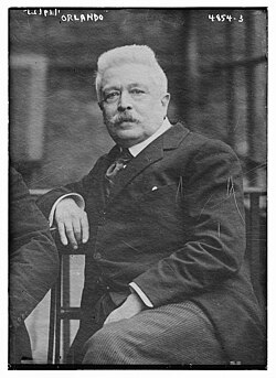 Retrato de Vittorio Emanuele Orlando