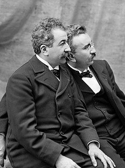 Retrato de Auguste y Louis Lumière