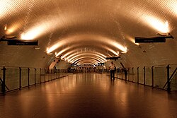 Estación de Metro Baixa Chiado en Lisboa.