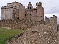 Castillo de Turégano en Segovia, España