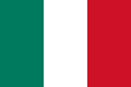 Bandera nacional de Italia
