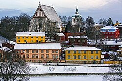 Porvoo, una antigua villa medieval en Finlandia