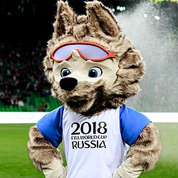 Zabivaka, la mascota oficial de la Copa Mundial Rusia 2018
