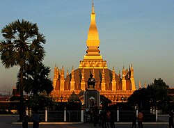 Pha That Luang en Vientián