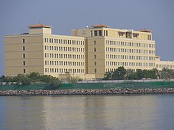 Fachada principal del hotel Djibouti Kempinski Palace
