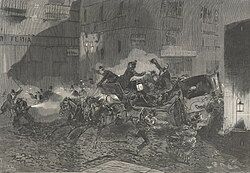 Representación del atentado de 1872
