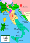 Imagen alusiva a los tratados y acuerdos europeos en Italia
