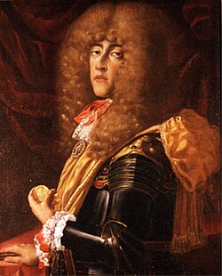 Retrato de Fernando Carlos por Franz Geffels