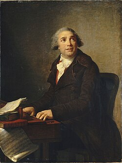 Paisiello al clavicémbalo, retrato de Marie-Louise-Élisabeth Vigée-Lebrun de 1791 conservado en el Museo de La Scala de Milán.