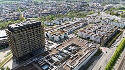 Vista general de un entorno en Differdange
