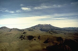 Vista panorámica del volcán Azufral
