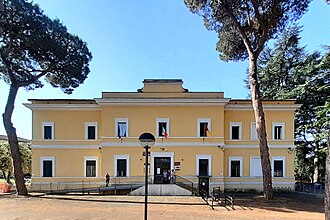 Ubicación del distrito en Roma