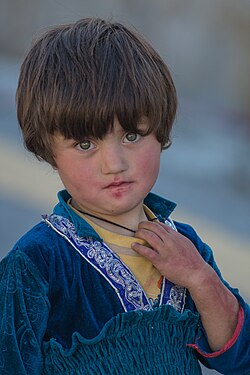 Niño del valle de Hunza