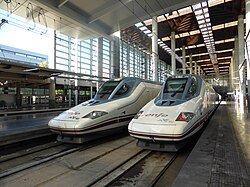 Dos unidades de la Serie 112 de Renfe