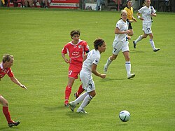 Final de la Copa UEFA Femenina 2005, en Potsdam (Alemania).