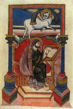 Miniatura del Evangeliario de Fulda