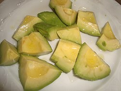 Aguacate aliñado