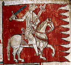 Pendón primitivo de la Orden