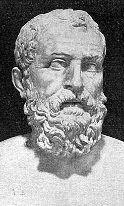 Retrato busto de Solón