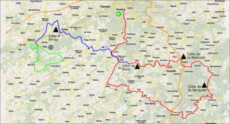 Mapa del perfil de la carrera