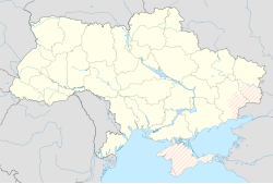 Mapa de localización de Odesa en Ucrania