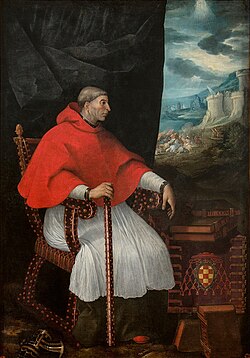Retrato del cardenal Cisneros como destacado hombre de Estado en España