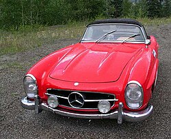 Mercedes-Benz 300 SL Roadster de 1958