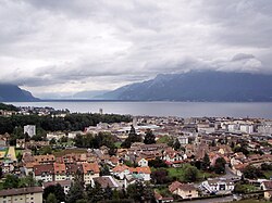 Paisaje urbano y entorno de Vevey