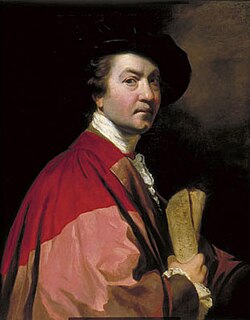Retrato de autorretrato de Joshua Reynolds