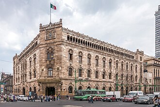 Palacio Postal en la Ciudad de México