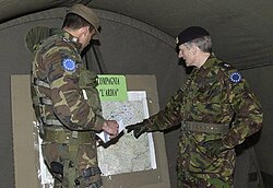 Efectivos de misiones europeas
