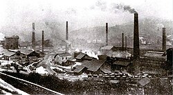 Fábrica de La Felguera en la década de 1920
