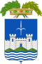Escudo de la provincia de Trieste y su ubicación geográfica