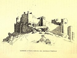 Ilustración histórica del castillo