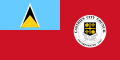 Representación gráfica cartográfica de la región de Castries.