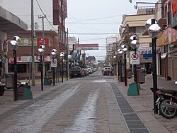 Calle Yrigoyen esquina Marano en Mar de Ajó