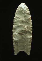 Punta de lanza tipo Clovis