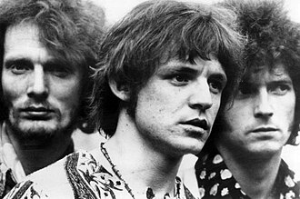 Fotografía promocional de Cream de 1967