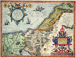 Mapa histórico de Palestina